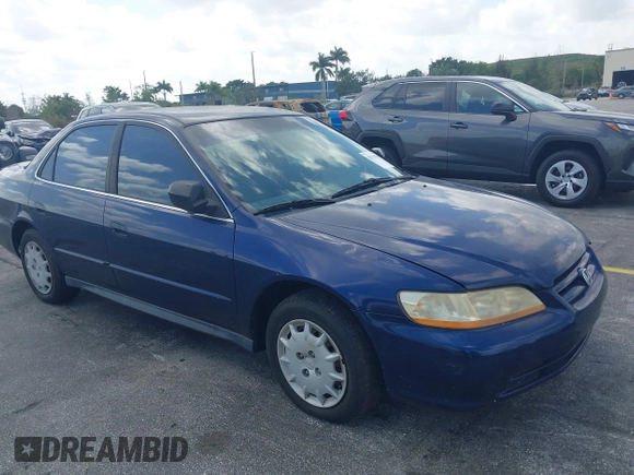 2002 Honda Accord LX with VIN JHMCG56482C014034, listed as a IAAI auction lot 42110164 with 95,657 mi miles and . Bid and sale history available at DreamBid. Image 1.