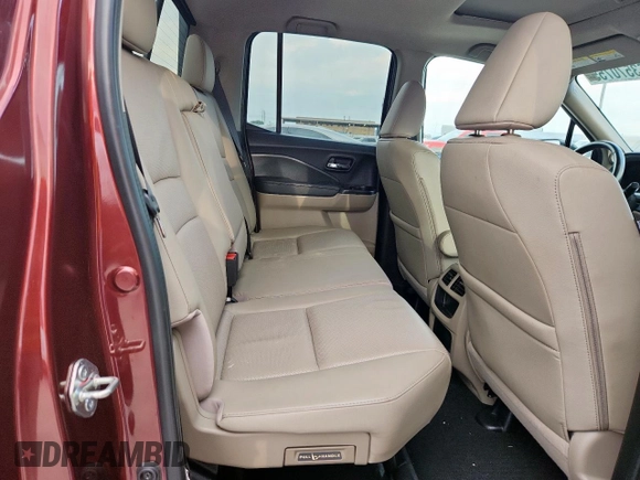 2019 Honda Ridgeline RTL-T with VIN 5FPYK2F60KB002573, listed as a Copart auction lot 63570755 with 111,388 mi miles and Salvage title. Bid and sale history available at DreamBid. Image 10.