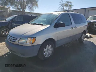 2003 Toyota Sienna CE with VIN 4T3ZF19C53U518808, listed as a Copart auction lot 75439084 with 203,421 mi miles and Salvage Title. Bid and sale history available at carsss.com. Image 1.