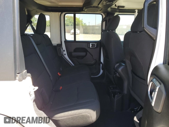 2022 Jeep Wrangler Unlimited Willys with VIN 1C4HJXDM6NW155064, listed as a Copart auction lot 68666394 with Not Provided miles and Salvage Title. Bid and sale history available at DreamBid. Image 12.