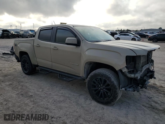 2021 GMC Canyon 2WD Elevation with VIN 1GTG5CEN3M1114046, listed as a Copart auction lot 79335554 with 53,512 mi miles and Salvage Title. Bid and sale history available at carsss.com. Image 4.