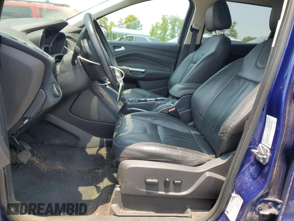 2013 Ford Escape Titanium with VIN 1FMCU0J94DUC18516, listed as a Copart auction lot 59149275 with 88,734 mi miles and Salvage title. Bid and sale history available at DreamBid. Image 7.
