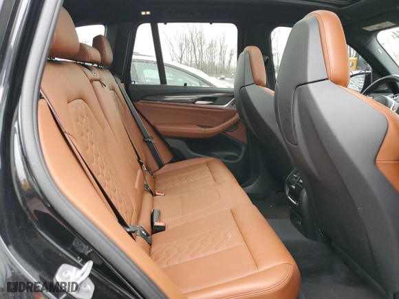 2020 BMW X3 M Competition with VIN 5YMTS0C00L9B16909, listed as a Copart auction lot 44322144 with 31,733 mi miles. Bid and sale history available at carsss.com. Image 11.