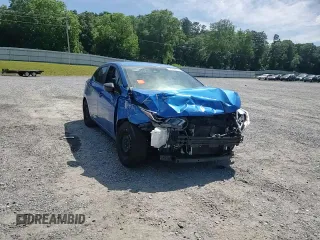 2021 Nissan Versa S with VIN 3N1CN8DV2ML809398, listed as a Copart auction lot 57832835 with 75,680 mi miles and Salvage title. Bid and sale history available at DreamBid. Image 13.