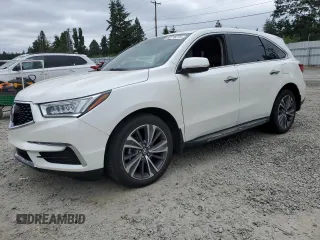 2019 Acura MDX Technology z VIN 5J8YD4H54KL003159, wystawiony jako Copart lot #60716275 z przebiegiem 40 992 mil mil oraz Szkoda całkowita • Salvage title. Historia ofert i sprzedaży dostępna na DreamBid. Obrazek 1.