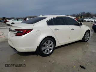 2014 Buick Regal Premium I with VIN 2G4GP5EX6E9202122, listed as a Copart auction lot 47023135 with 128,687 mi miles and Salvage Title. Bid and sale history available at DreamBid. Image 3.