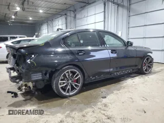 2022 BMW 3 Series M340i xDrive with VIN 3MW5U9J02N8C30176, listed as a Copart auction lot 83947374 with 20,863 mi miles and Salvage Title. Bid and sale history available at carsss.com. Image 3.