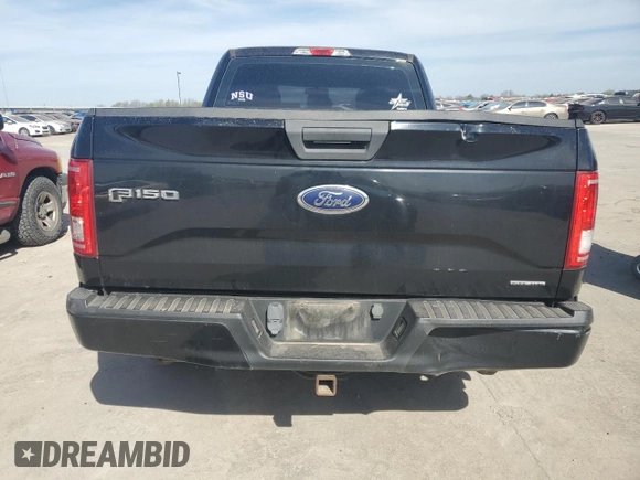 2016 Ford F-150 XL with VIN 1FTEX1C88GKD21520, listed as a Copart auction lot 49377425 with 210,719 mi miles and Salvage Title. Bid and sale history available at carsss.com. Image 6.
