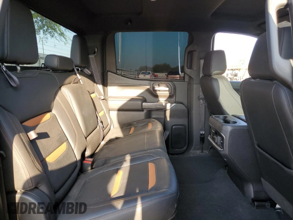 2021 GMC Sierra 1500 AT4 with VIN 3GTP9EEDXMG414319, listed as a Copart auction lot 66969034 with 26,437 mi miles and Clean Title. Bid and sale history available at carsss.com. Image 10.