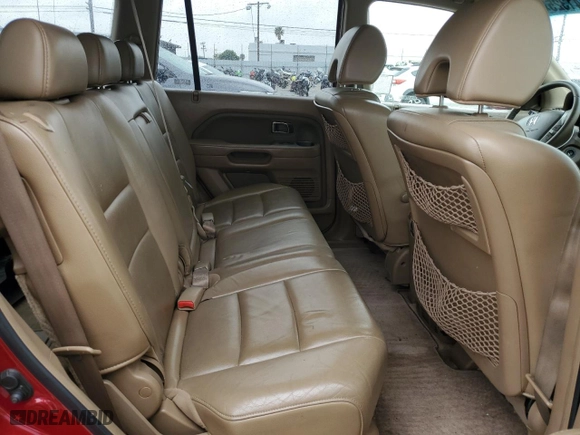 2006 Honda Pilot EX-L with VIN 5FNYF28576B032547, listed as a Copart auction lot 48041325 with 232,900 mi miles and Salvage Title. Bid and sale history available at carsss.com. Image 11.