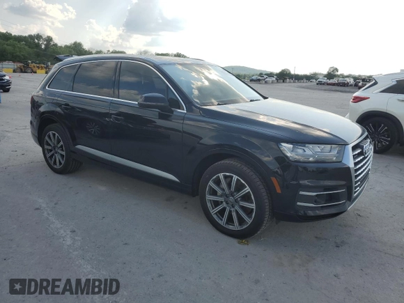2017 Audi Q7 Premium Plus with VIN WA1LAAF74HD033389, listed as a Copart auction lot 55304985 with 107,853 mi miles and Clean Title. Bid and sale history available at DreamBid. Image 4.