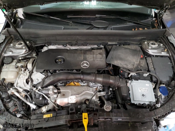 2023 Mercedes-Benz GLB with VIN W1N4M4HB6PW325691, listed as a Copart auction lot 85219004 with 22,796 mi miles and Salvage Title. Bid and sale history available at carsss.com. Image 12.
