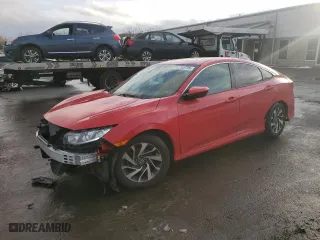 2016 Honda Civic Sedan EX with VIN 2HGFC2F7XGH551464, listed as a Copart auction lot 41768795 with 66,736 mi miles and Salvage Title. Bid and sale history available at carsss.com. Image 1.
