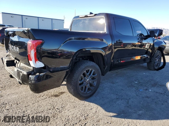 2023 Toyota Tundra Platinum with VIN 5TFNA5DB3PX084778, listed as a Copart auction lot 87190314 with 19,051 mi miles and Salvage title. Bid and sale history available at DreamBid. Image 3.