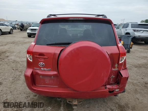 2007 Toyota RAV4 Sport with VIN JTMBK32V475036588, listed as a Copart auction lot 59397385 with 263,761 mi miles and Salvage title. Bid and sale history available at DreamBid. Image 6.