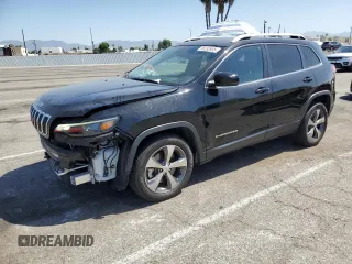 2021 Jeep Cherokee Limited z VIN 1C4PJLDX7MD235983, wystawiony jako Copart lot #56552935 z przebiegiem 54 291 mil mil oraz Szkoda całkowita • Salvage title. Historia ofert i sprzedaży dostępna na DreamBid. Obrazek 1.