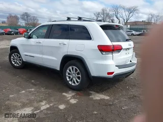 2021 Jeep Grand Cherokee Laredo X with VIN 1C4RJEAG3MC712147, listed as a IAAI auction lot 41807677 with 79,455 mi miles. Bid and sale history available at carsss.com. Image 3.