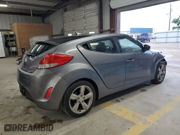 2012 Hyundai Veloster w/Black Int with VIN KMHTC6AD0CU045389, listed as a Copart auction lot 55524945 with 177,161 mi miles and Salvage title. Bid and sale history available at DreamBid. Image 3.