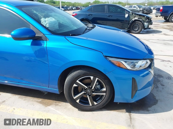 2024 Nissan Sentra SV with VIN 3N1AB8CV3RY282385, listed as a IAAI auction lot 41922422 with 25,671 mi miles and . Bid and sale history available at DreamBid. Image 17.