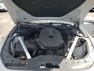 2019 Genesis G70 2.0T Advanced with VIN KMTG44LA9KU027242, listed as a Copart auction lot 71632864 with 72,288 mi miles and Salvage Title. Bid and sale history available at carsss.com. Image 11.