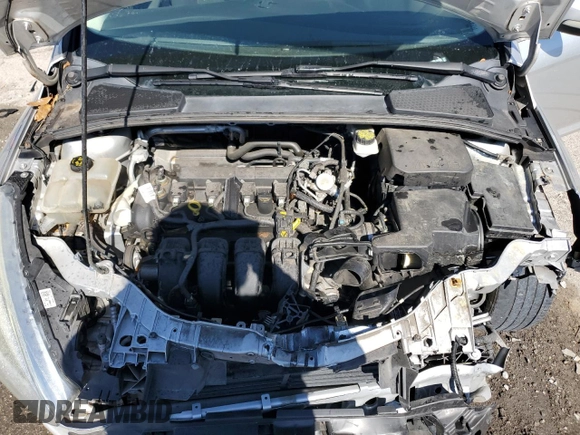 2017 Ford Focus SE with VIN 1FADP3F28HL338298, listed as a Copart auction lot 53458105 with 86,723 mi miles and Salvage Title. Bid and sale history available at carsss.com. Image 11.