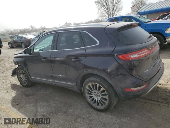 2015 Lincoln MKC with VIN 5LMTJ2AH8FUJ10346, listed as a Copart auction lot 49037035 with 108,411 mi miles and Salvage Title. Bid and sale history available at DreamBid. Image 2.