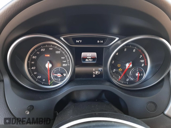 2017 Mercedes-Benz CLA with VIN WDDSJ4EB0HN451957, listed as a Copart auction lot 45735283 with 86,701 mi miles. Bid and sale history available at carsss.com. Image 9.
