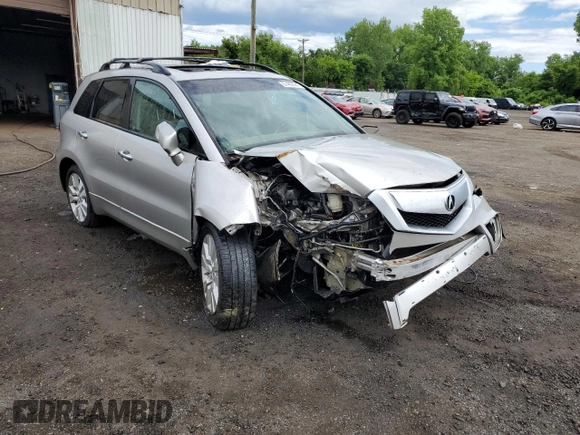 2011 Acura RDX with VIN 5J8TB1H2XBA007152, listed as a Copart auction lot 49800265 with 117,002 mi miles and Salvage Title. Bid and sale history available at carsss.com. Image 4.