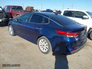 2018 Kia Optima S with VIN 5XXGT4L34JG194647, listed as a IAAI auction lot 41644732 with 122,107 mi miles. Bid and sale history available at carsss.com. Image 3.