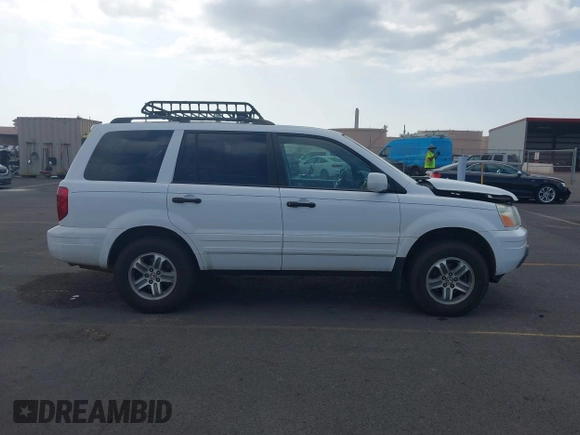 2005 Honda Pilot EX-L with RES with VIN 2HKYF186X5H530910, listed as a IAAI auction lot 41167862 with 199,775 mi miles. Bid and sale history available at carsss.com. Image 13.
