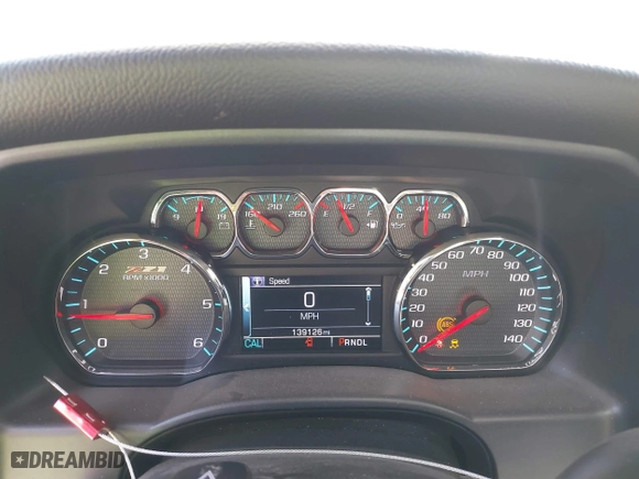 2017 Chevrolet Silverado 1500 LT with VIN 1GCVKREC4HZ291486, listed as a IAAI auction lot 41793998 with 139,126 mi miles. Bid and sale history available at carsss.com. Image 7.