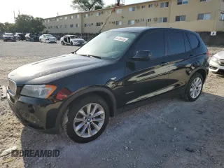 2014 BMW X3 xDrive28i with VIN 5UXWX9C57E0D24167, listed as a Copart auction lot 52796105 with Not Provided miles and Clean Title. Bid and sale history available at DreamBid. Image 1.