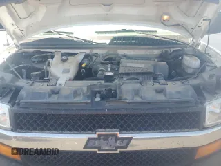2019 Chevrolet Express Passenger LT with VIN 1GAZGPFG4K1252856, listed as a Copart auction lot 57459135 with 159,676 mi miles and Salvage title. Bid and sale history available at DreamBid. Image 12.