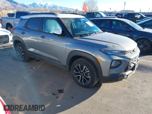 2023 Chevrolet TrailBlazer ACTIV with VIN KL79MSSL7PB193418, listed as a IAAI auction lot 41053923 with 20,990 mi miles and . Bid and sale history available at DreamBid. Image 1.