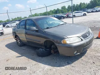 2001 Nissan Sentra SE z VIN 3N1BB51D61L127666, wystawiony jako IAAI lot #42400126 z przebiegiem 190 345 mil mil oraz . Historia ofert i sprzedaży dostępna na DreamBid. Obrazek 1.
