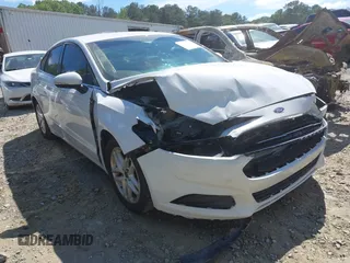 2016 Ford Fusion SE with VIN 3FA6P0H74GR110198, listed as a IAAI auction lot 42203620 with 107,217 mi miles and . Bid and sale history available at DreamBid. Image 1.