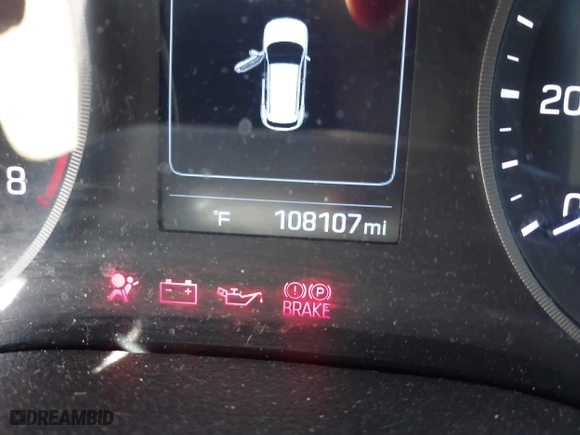 2016 Hyundai Tucson SE with VIN KM8J23A48GU127546, listed as a IAAI auction lot 41813750 with 108,107 mi miles. Bid and sale history available at carsss.com. Image 15.