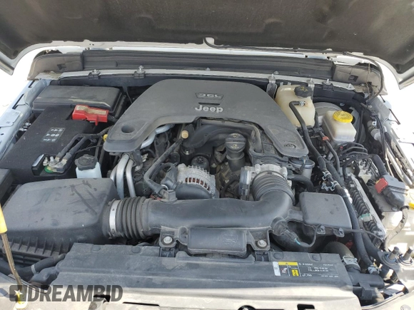 2020 Jeep Wrangler Unlimited Rubicon with VIN 1C4HJXFG3LW184249, listed as a Copart auction lot 56423665 with 63,111 mi miles and Salvage title. Bid and sale history available at DreamBid. Image 11.