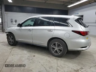 2019 Infiniti QX60 Pure z VIN 5N1DL0MM1KC558149, wystawiony jako Copart lot #47457215 z przebiegiem 61 434 mil mil oraz Szkoda całkowita • Salvage title. Historia ofert i sprzedaży dostępna na DreamBid. Obrazek 2.