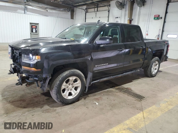 2016 Chevrolet Silverado 1500 LT with VIN 3GCUKREC1GG197804, listed as a Copart auction lot 49918635 with 154,339 mi miles and Salvage Title. Bid and sale history available at DreamBid. Image 1.