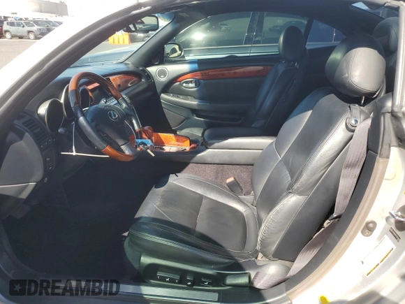 2007 Lexus SC 430 z VIN JTHFN45Y779014368, wystawiony jako Copart lot #54209835 z przebiegiem 105 896 mil mil oraz Szkoda całkowita • Salvage title. Historia ofert i sprzedaży dostępna na DreamBid. Obrazek 7.