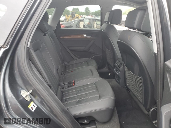 2025 Audi Q5 Premium Plus with VIN WA1BBAFY6S2009213, listed as a Copart auction lot 62832425 with 6,053 mi miles and Salvage title. Bid and sale history available at DreamBid. Image 11.