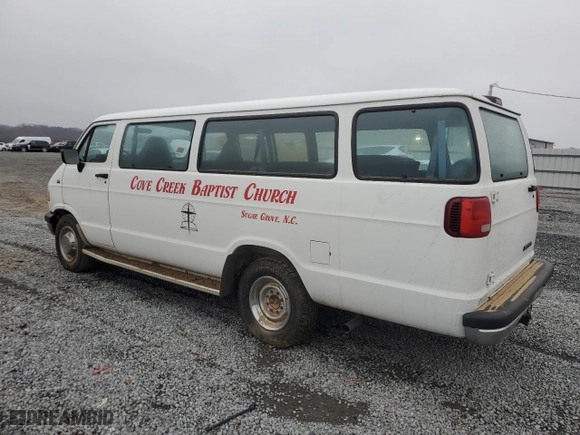1995 Dodge Ram Wagon with VIN 2B5WB35Z2SK579208, listed as a Copart auction lot 41569955 with 48,534 mi miles and Salvage Title. Bid and sale history available at carsss.com. Image 2.