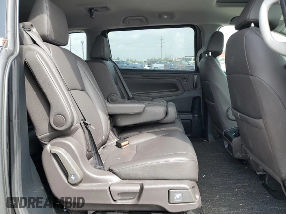 2023 Honda Odyssey EX-L z VIN 5FNRL6H67PB032031, wystawiony jako Copart lot #53949585 z przebiegiem 6 653 mil mil oraz Szkoda całkowita • Salvage title. Historia ofert i sprzedaży dostępna na DreamBid. Obrazek 11.