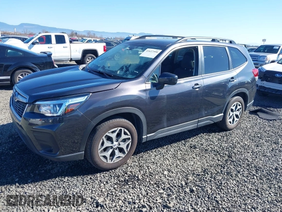 2019 Subaru Forester Premium with VIN JF2SKAGC7KH409224, listed as a IAAI auction lot 41637550 with 49,522 mi miles. Bid and sale history available at carsss.com. Image 2.