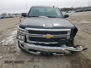 2015 Chevrolet Silverado 1500 LT with VIN 3GCUKREC9FG255270, listed as a Copart auction lot 45461935 with 152,540 mi miles and Salvage Title. Bid and sale history available at carsss.com. Image 5.