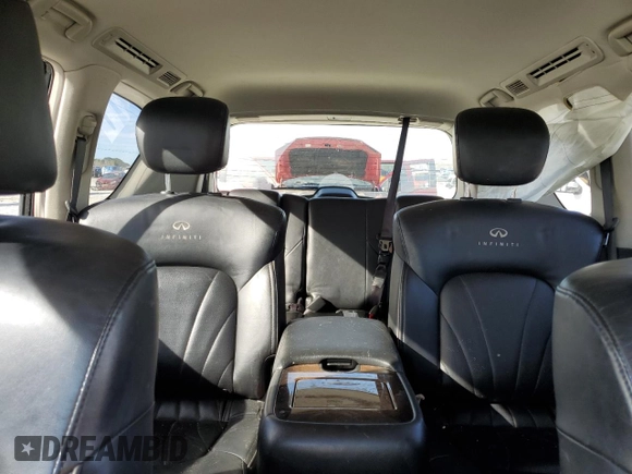 2011 Infiniti QX56 7-passenger with VIN JN8AZ2NE2B9000479, listed as a Copart auction lot 49492035 with 152,852 mi miles and Salvage Title. Bid and sale history available at carsss.com. Image 10.