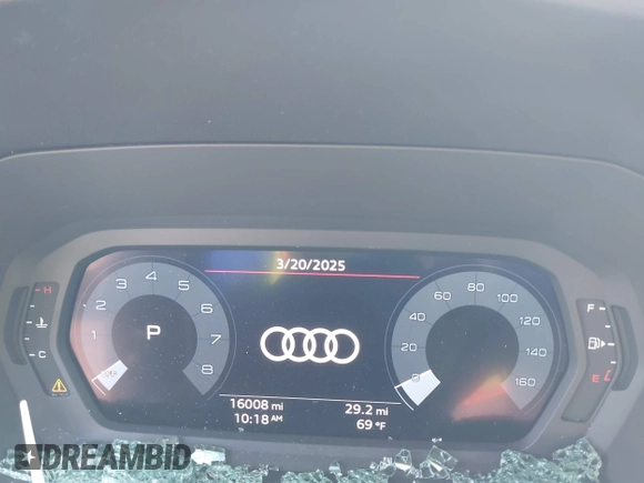 2023 Audi A3 Premium z VIN WAUAUDGY1PA037278, wystawiony jako IAAI lot #41840193 z przebiegiem 16 008 mil mil oraz . Historia ofert i sprzedaży dostępna na DreamBid. Obrazek 15.