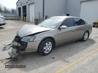 2005 Nissan Altima 2.5 with VIN 1N4AL11D35N918795, listed as a Copart auction lot 50006295 with 93,425 mi miles and Salvage Title. Bid and sale history available at carsss.com. Image 1.