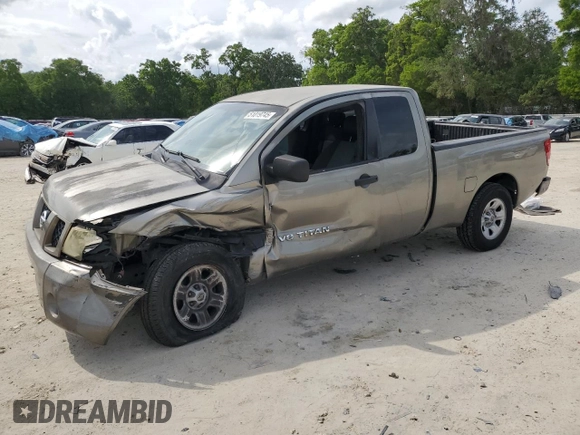 2006 Nissan Titan XE with VIN 1N6BA06A56N531130, listed as a Copart auction lot 51019745 with 300,249 mi miles and Salvage title. Bid and sale history available at DreamBid. Image 1.